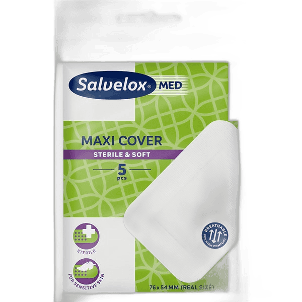 Imagen de SALVELOX MAXI COVER ESTERIL 5 UNIDADES