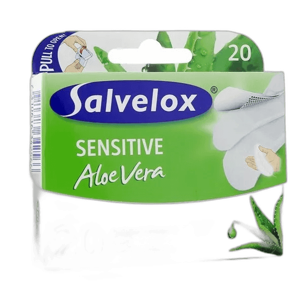 Imagen de SALVELOX SENSITIVE ALOE VERA 20 UD