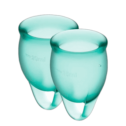 Imagen de SATISFYER COPA MENSTRUAL FEEL CONFIDENT AZUL