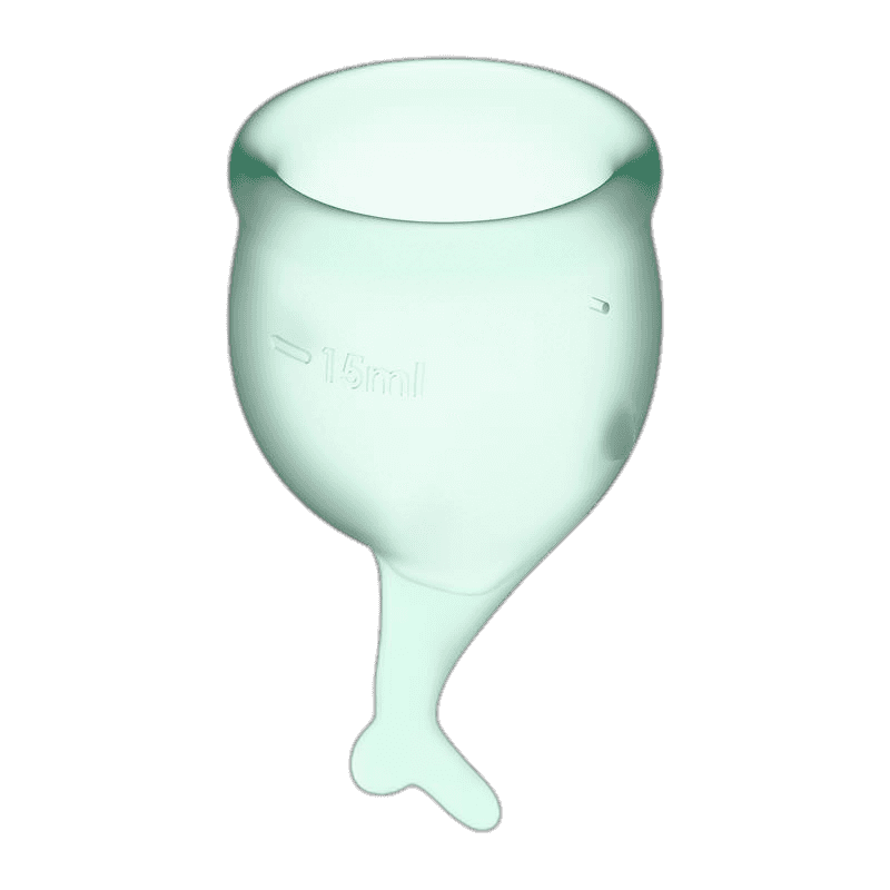 Imagen de SATISFYER COPA MENSTRUAL FEEL SECURE VERDE CLARO