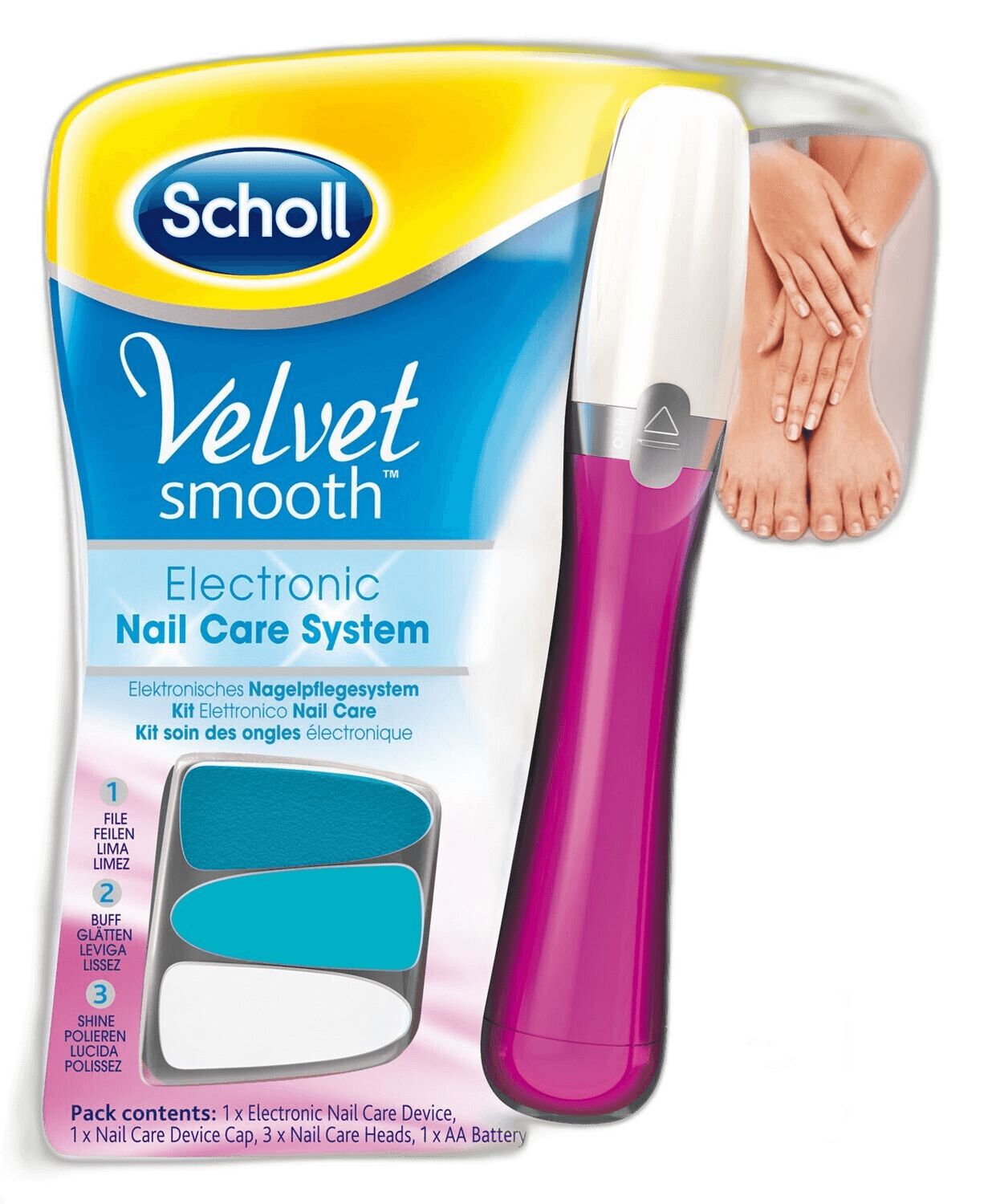 Imagen de SCHOLL VELVET SMOOTH LIMA ELECT DE UÑAS