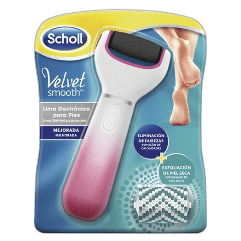 Imagen de SCHOLL VELVET SMOOTH LIMA ELECTRONICA CON RECAMBIO EXFOLIANT