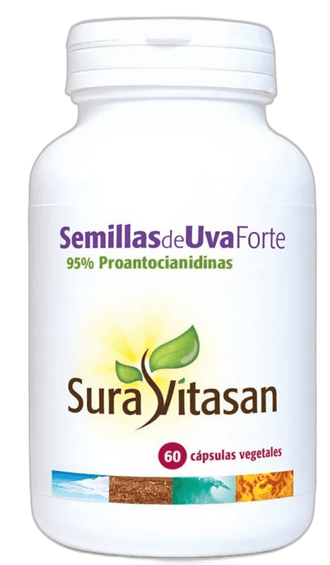 Imagen de SEMILLAS DE UVA FORTE SURAVITASAN 60 CAPSULAS