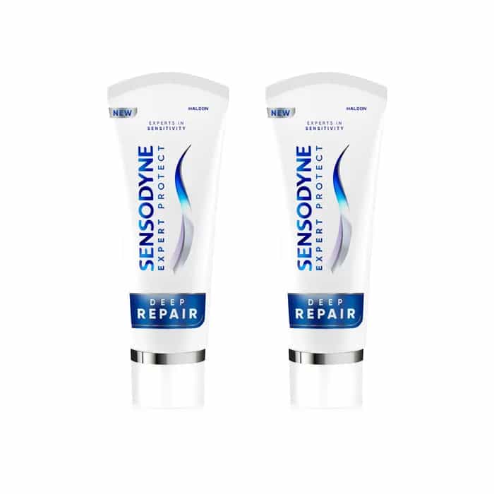 Imagen de Sensodyne Duplo Expert Protect Reparación Profunda 2X75 Ml