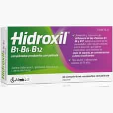 Imagen de HIDROXIL B12 B6 B1 30 COMPRIMIDOS RECUBIERTOS