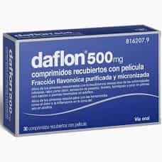 Imagen de DAFLON 500 MG 30 COMPRIMIDOS