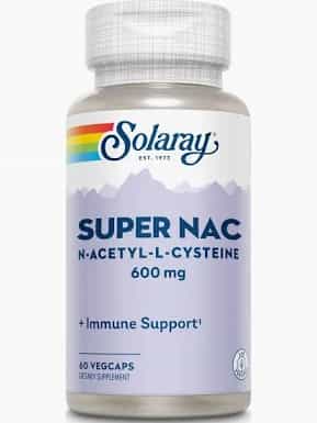 Imagen de Super Nac 600 Mg 60 Cápsulas Solaray