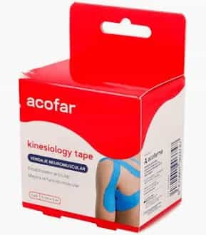 Imagen de Acofarsport Kinesiology Tape Azul