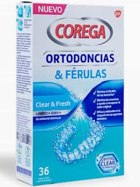Imagen de Corega Ortodoncias & Ferulas 36 Tabletas Limpiadoras
