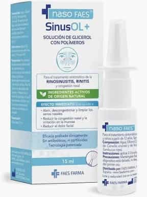 Imagen de Nasofaes Sinusol+ Spray Nasal 15 Ml