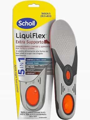 Imagen de Plantillas Scholl Liquiflex Extra 2 Uds Talla S