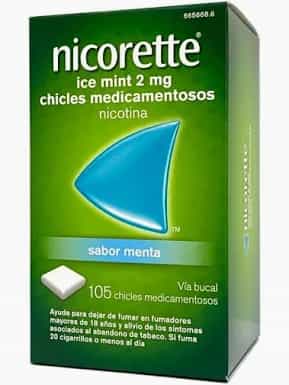 Imagen de Nicorette Ice Mint 2 Mg 105 Chicles