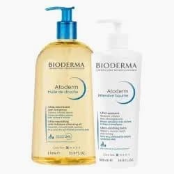 Imagen 2 de Atoderm Pack Intensive Baume 500 Ml + Atoderm Aceite De Ducha 1000 Ml Bioderma