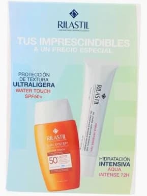 Imagen 2 de Rilastil Sun System Pack Verano nº3 Rilastil Sun System Water Touch Spf50+ 50 Ml +Rilastil Aqua Intense 72h Gel-Crema 40 Ml