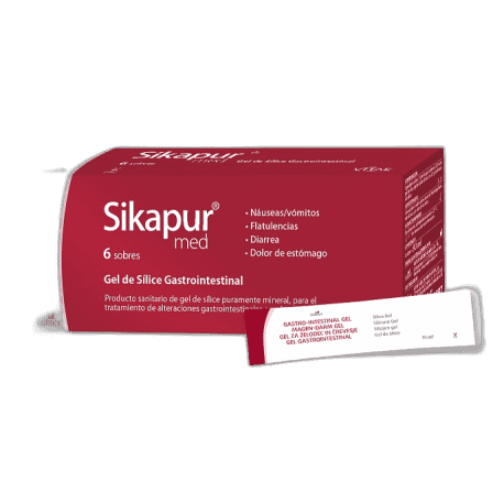 Imagen de SIKAPUR MED GASTRO GEL 15 ML 6 SOBRES