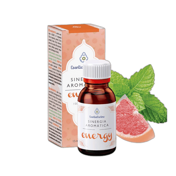 Imagen de SINERGIA AROMATICA ENERGY ESENTIAL AROMS 1 ENVASE 15 ML