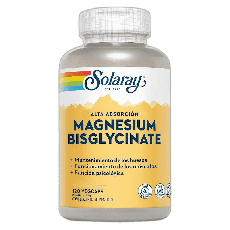 Imagen de SOLARAY MAGNESIUM BISGLYCINATE 120 CAPSULAS