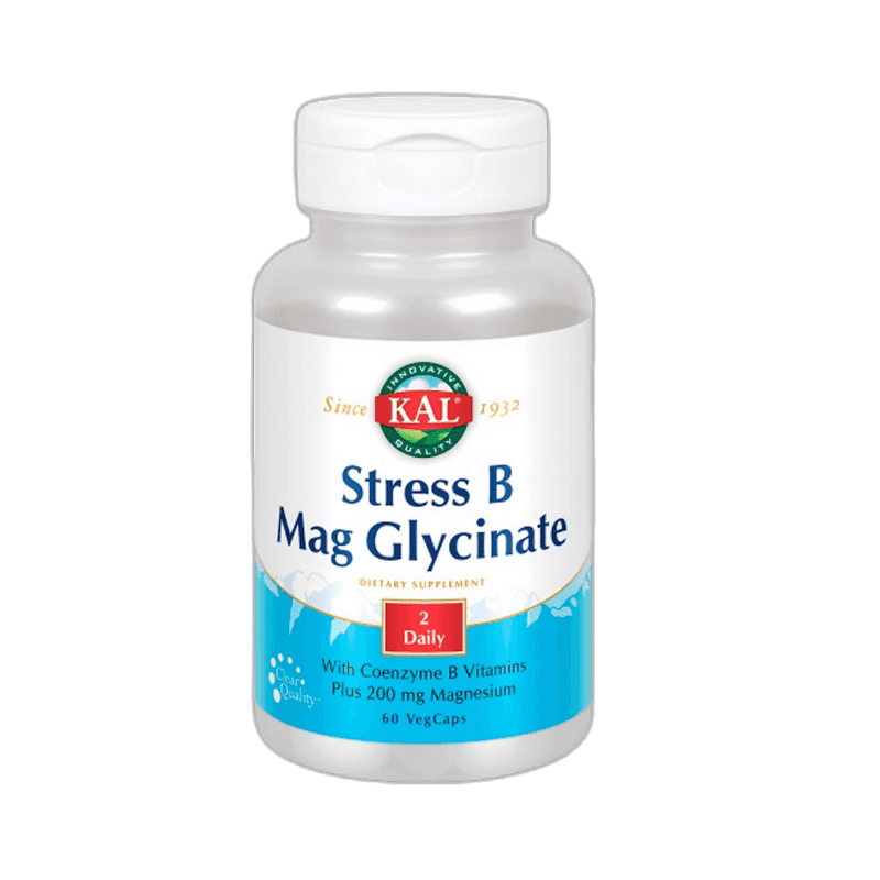Imagen de SOLARAY STRESS B MAG GLYCINATE 60 CAPSULAS