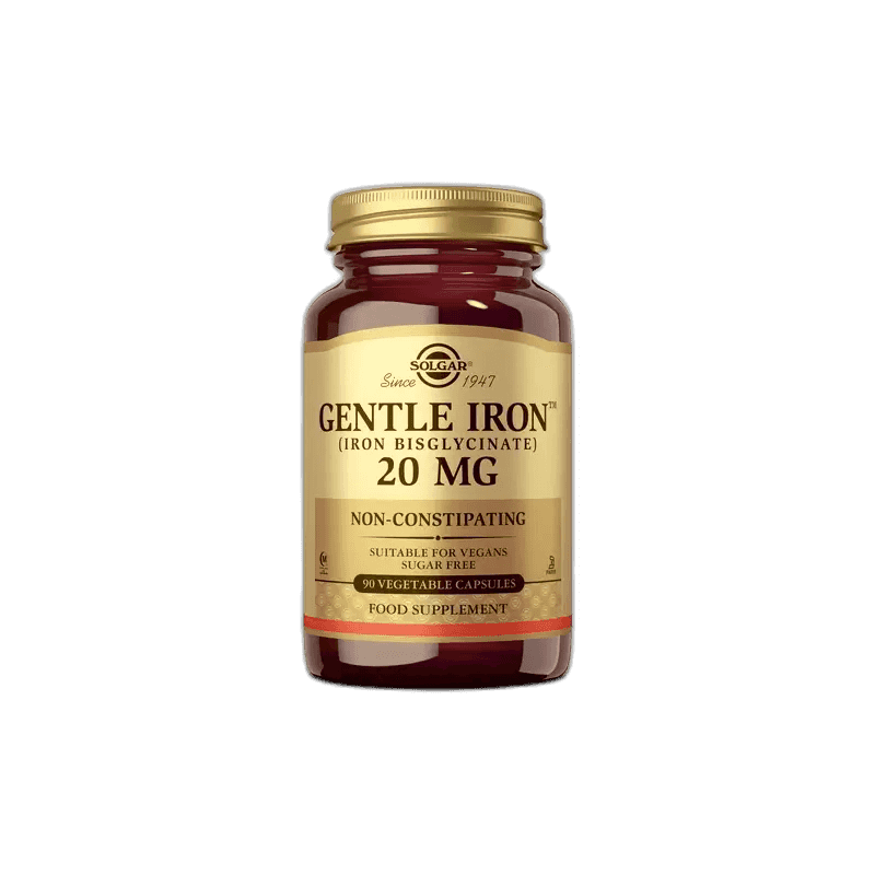 Imagen de SOLGAR HIERRO GENTLE 20MG 90CAPS