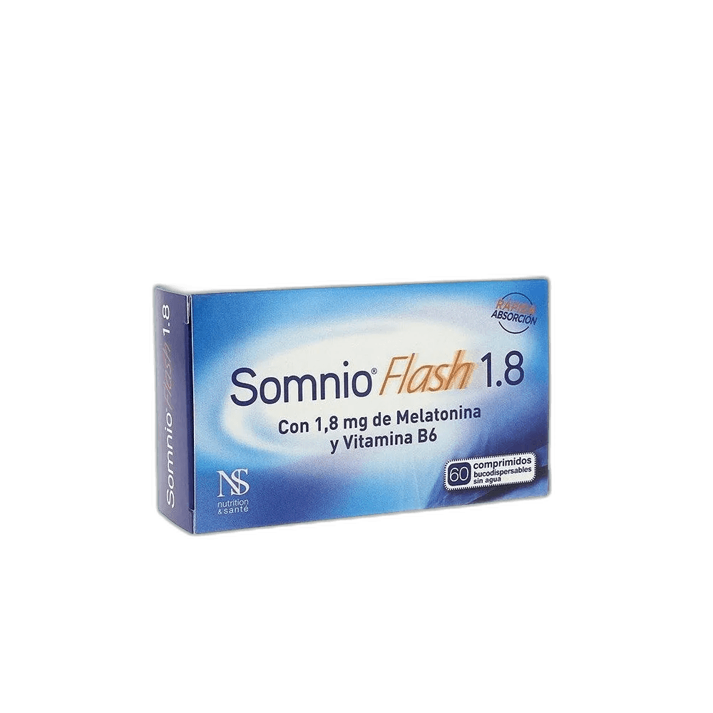 Imagen de SOMNIO FLASH 1,8 MG 60 COMP BUCODISPERSA