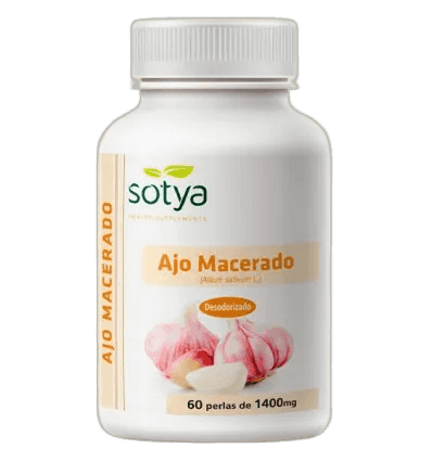 Imagen de SOTYA AJO MACERADO 1400 MG 60 PERLAS