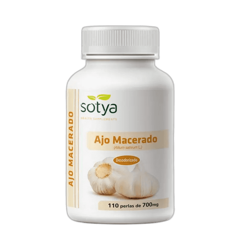 Imagen de SOTYA AJO MACERADO 700 MG 110 PERLAS