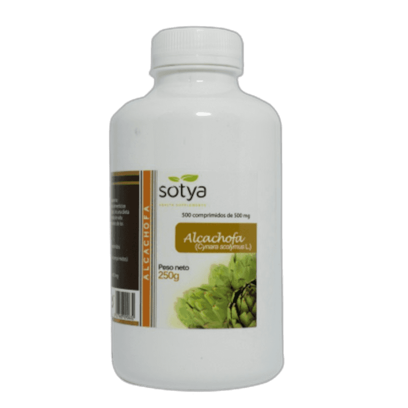 Imagen de SOTYA ALCACHOFA 500 MG 500 COMPRIMIDOS