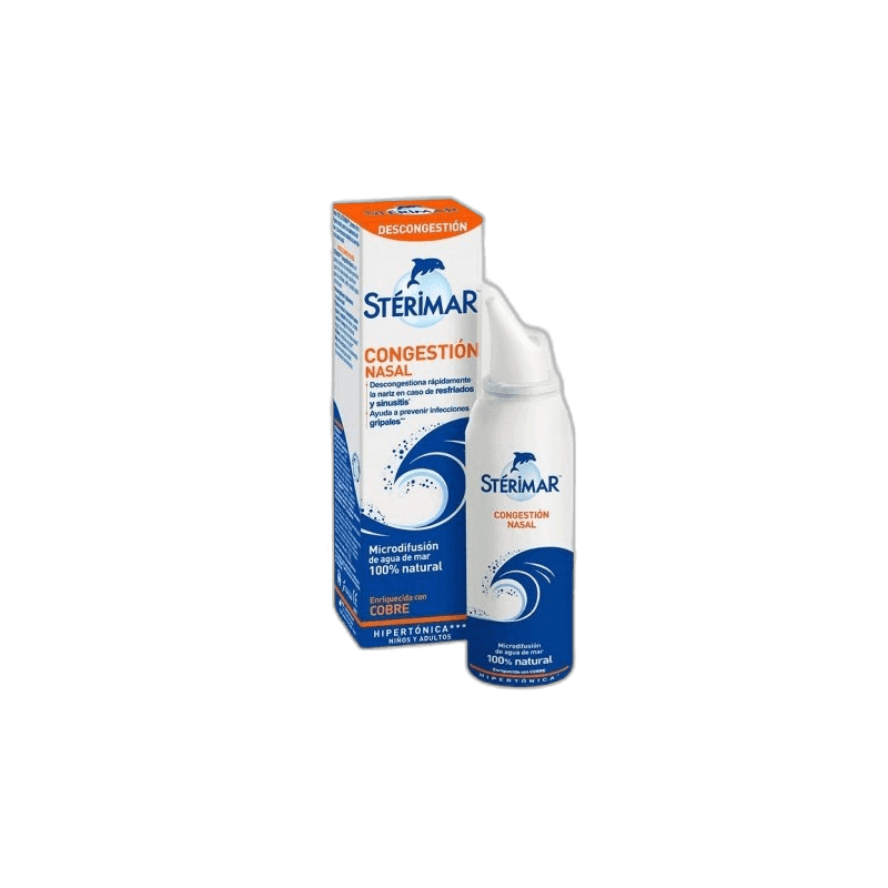 Imagen de STERIMAR CONGESTION NASAL 1 SPRAY 100 ML