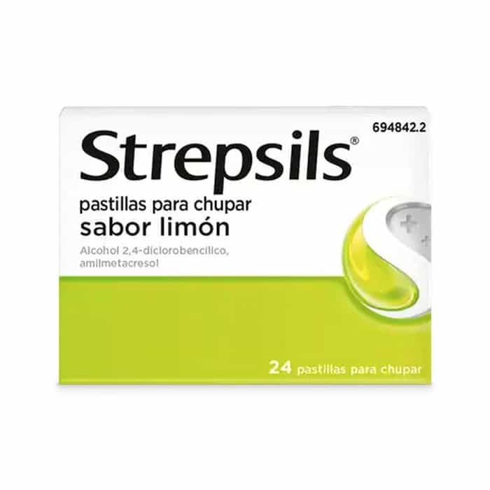 Imagen de Strepsils Limón 24 Pastillas Para Chupar