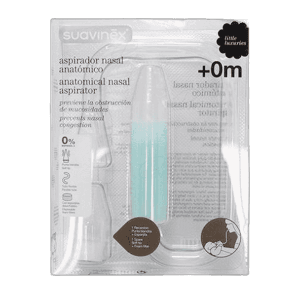 Imagen de SUAVINEX ASPIRADOR NASAL ANATOMICO CON RECAMBIO