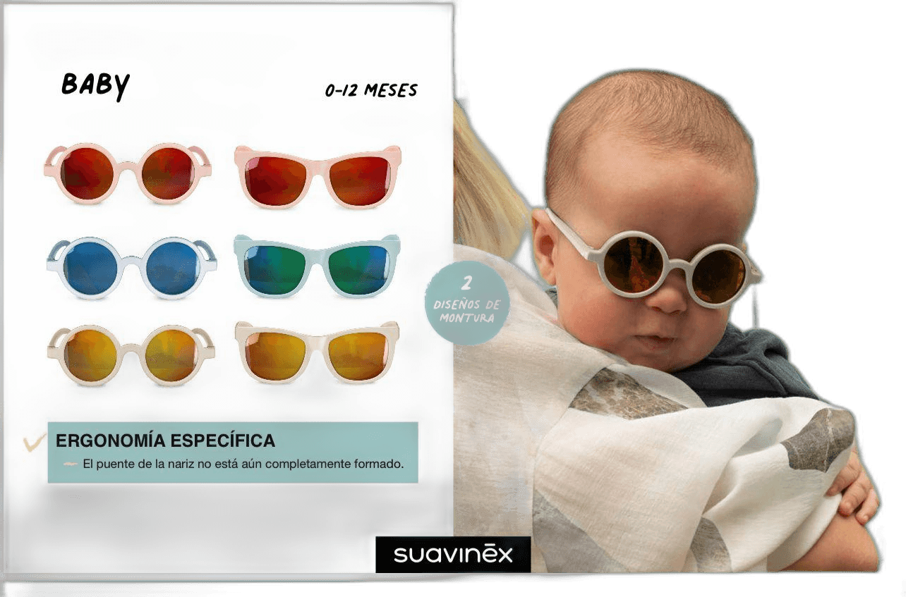 Imagen de SUAVINEX GAFAS DE SOL INFANTIL POLARIZADAS 0-12 MESES