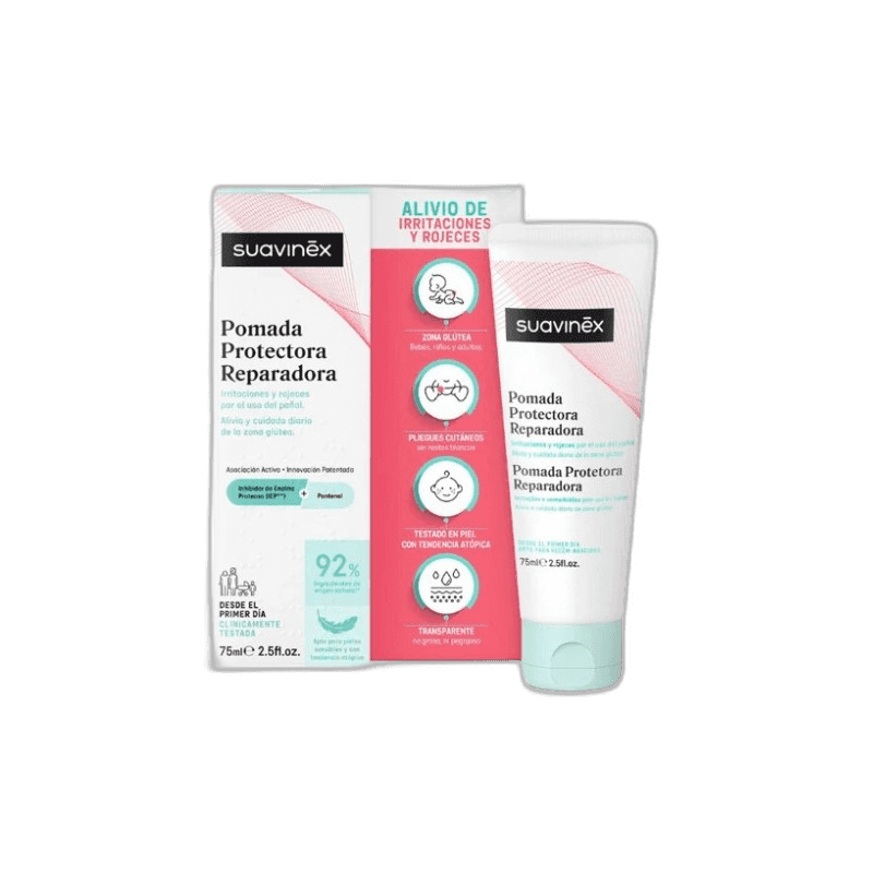 Imagen de SUAVINEX POMADA PROTECTORA REPARADORA CALMANTE CON PANTENOL