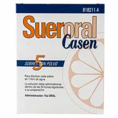 Imagen de SUERORAL CASEN 5 SOBRES POLVO PARA SOLUCIÓN ORAL