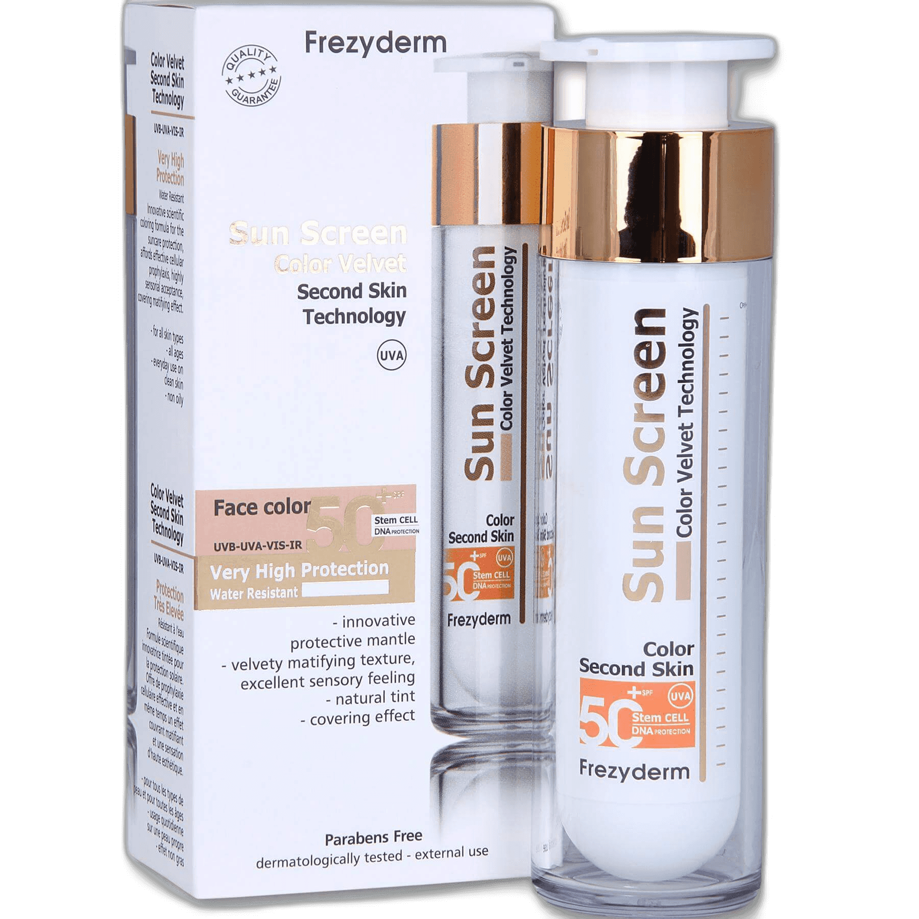 Imagen de SUN SCREEN VELVET FACE SPF50 50 ML