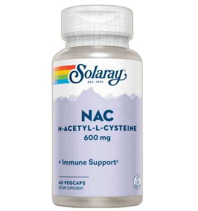 Imagen de SUPER NAC 600 MG 60 VEGCAPSULAS SOLARAY