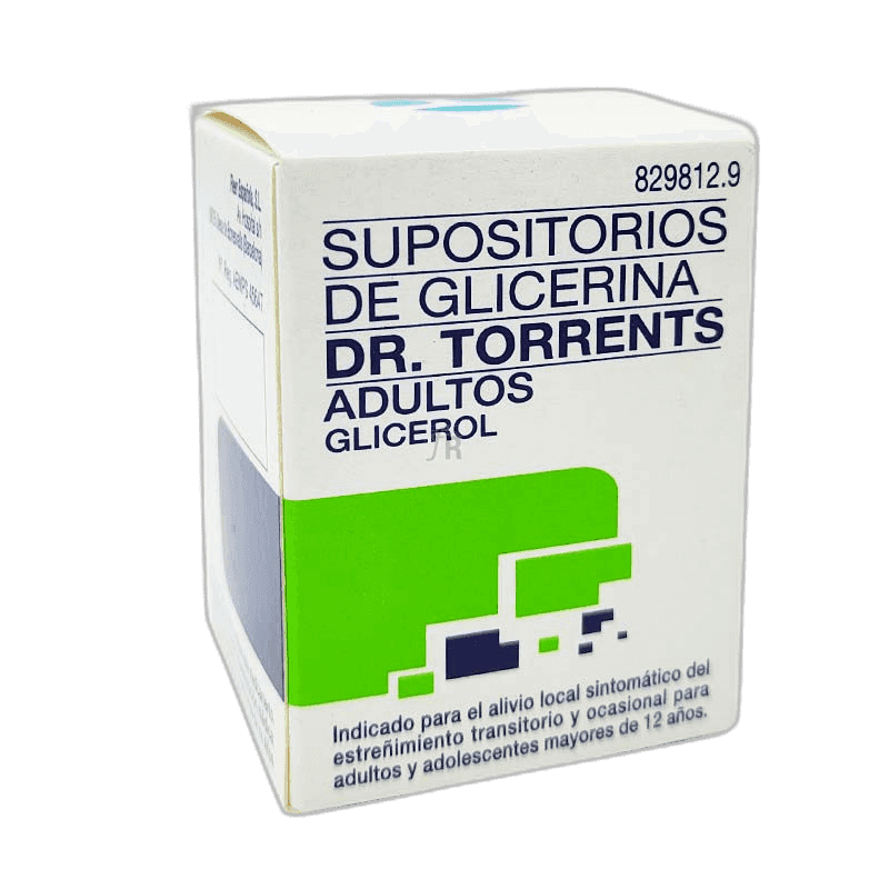 Imagen de SUPOSITORIOS DE GLICERINA DR. TORRENTS ADULTOS 3,27 g 12 SUPOSITORIOS