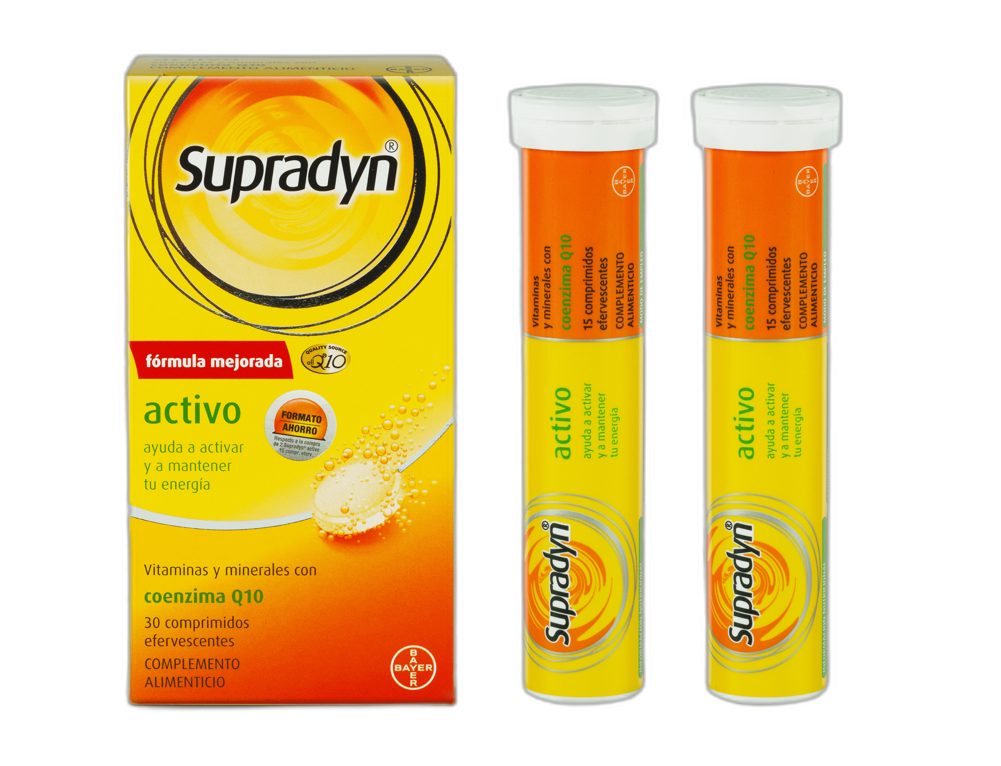Imagen de SUPRADYN ACTIVO 30 COMP. EFERVECENTES