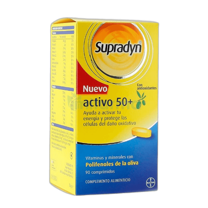 Imagen de SUPRADYN ACTIVO 50+ ANTIOXIDANTE 90 COMP
