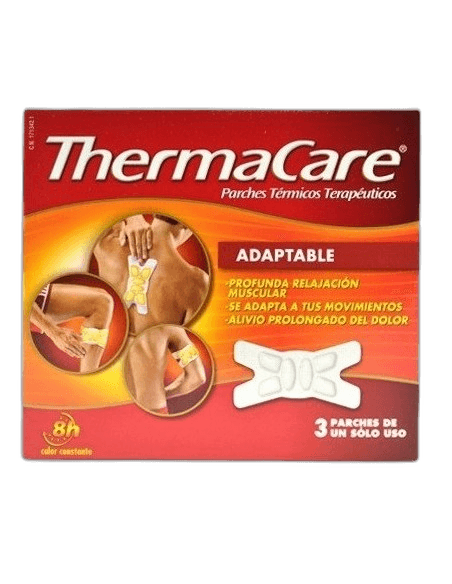 Imagen de THERMACARE PARCHES TERMICOS ADAPTABLES 3 PARCHES