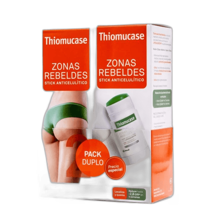 Imagen de THIOMUCASE KIT DUPLO STICK + CREMA 1 ENVASE 75 ML + 1 ENVAS