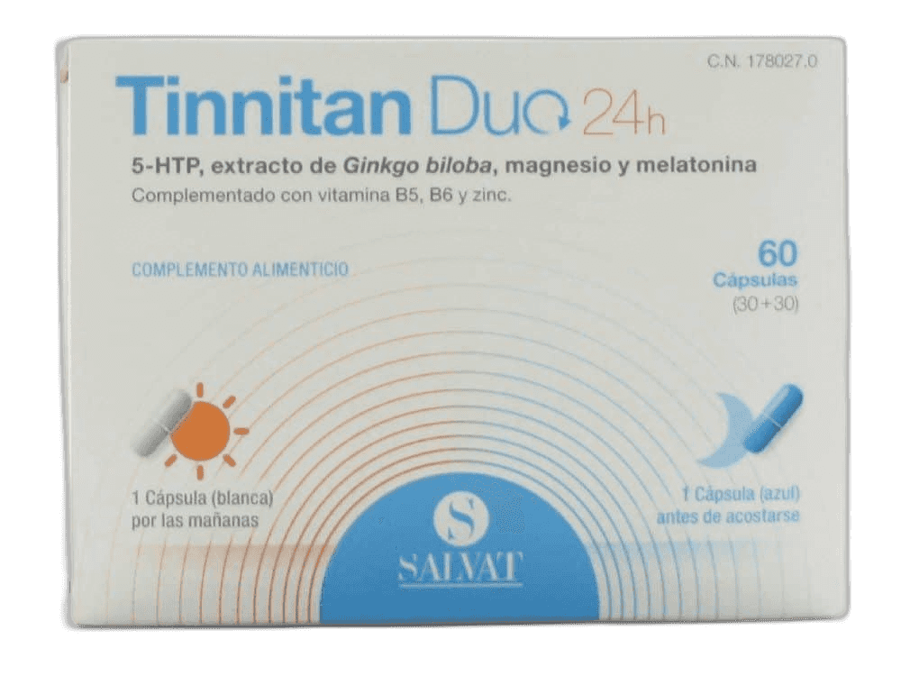 Imagen de TINITAN DUO 24 HORAS 60 CAPSULAS