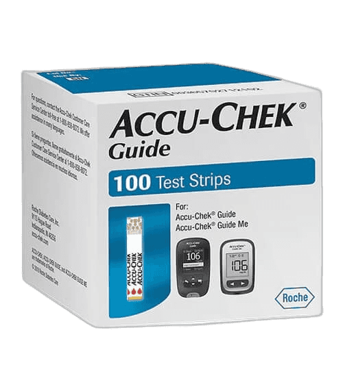 Imagen de TIRAS REACTIVAS GLUCEMIA ACCU-CHEK GUIDE 100 TIRAS