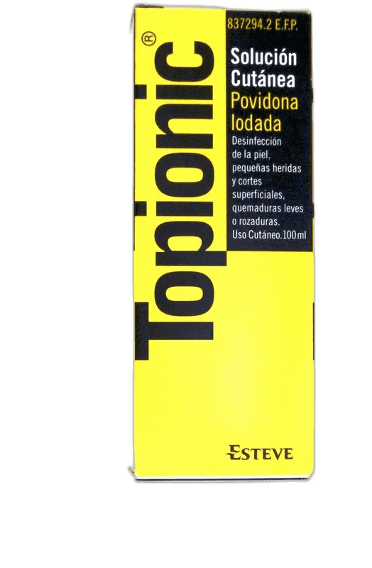 Imagen de TOPIONIC 100 mg/ml SOLUCION CUTANEA 1 FRASCO 25 ml