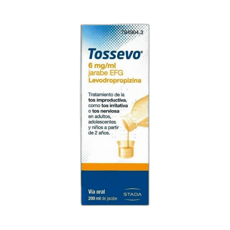 Imagen de TOSSEVO EFG 6 mg/ml JARABE 1 FRASCO 200 ml