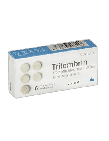 Imagen de TRILOMBRIN 250 mg 6 COMPRIMIDOS MASTICABLES