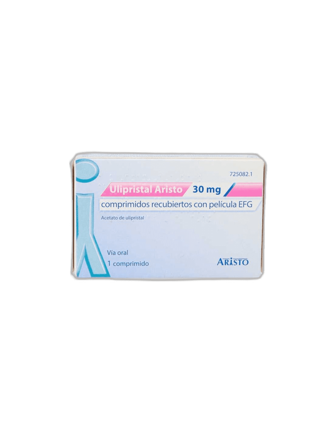Imagen de ULIPRISTAL ARISTO EFG 30 mg 1 COMPRIMIDO RECUBIERTO