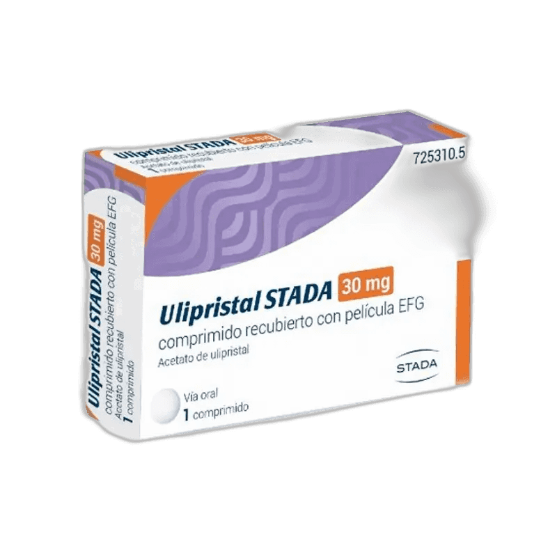 Imagen de ULIPRISTAL STADA EFG 30 mg 1 COMPRIMIDO RECUBIERTO