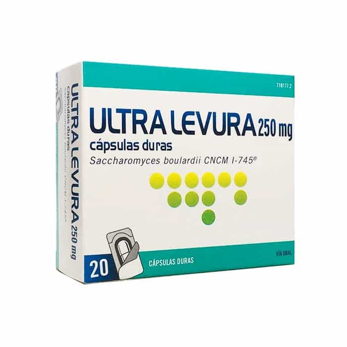 Imagen de Ultra Levura 250 Mg 20 Cápsulas