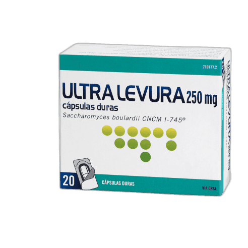 Imagen de ULTRA-LEVURA 250 mg 20 CAPSULAS (BLISTER)