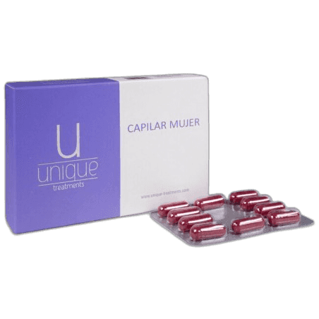 Imagen de UNIQUE TREATMENTS CAPILAR MUJER 60 CAPSULAS